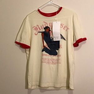 Telfar Budweiser kings of Beer Tour T-shirt